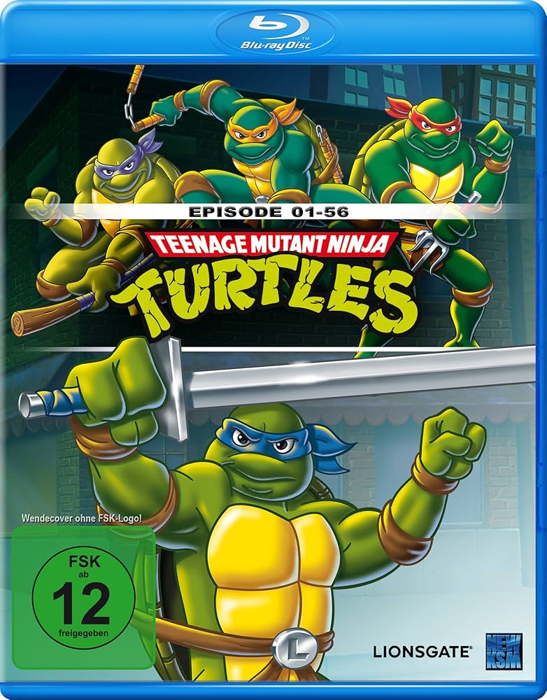 Teenage Mutant Ninja Turtles - Season 1/Episoden 1-56 [Blu